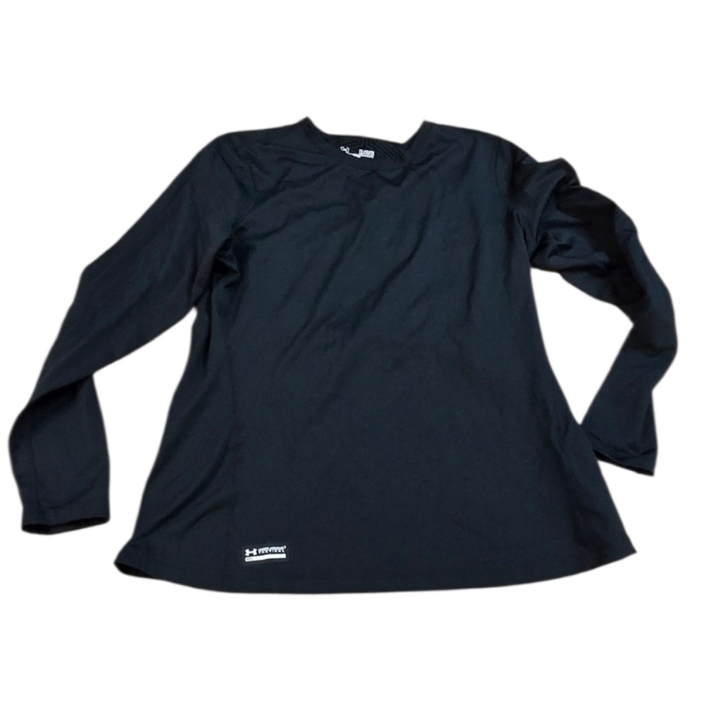Under Armour Fitted Tactical ColdGear Black Performance Top Size XL Unisex i21a